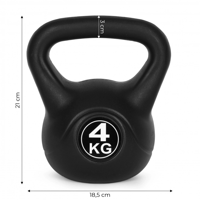 Kettlebell 4 kg ModernHome til styrketræning