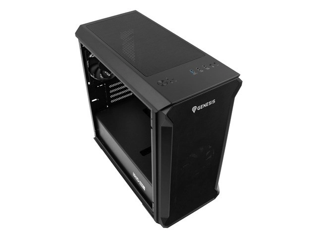 Computerkabinet Genesis Irid 503 V2 Micro Tower med vindue og USB 3.0