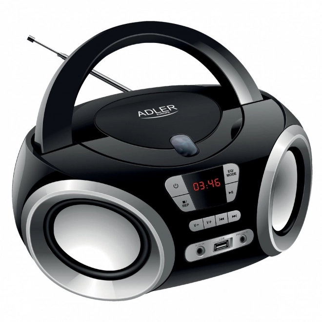Bærbar boombox med CD og USB ADLER AD 1181