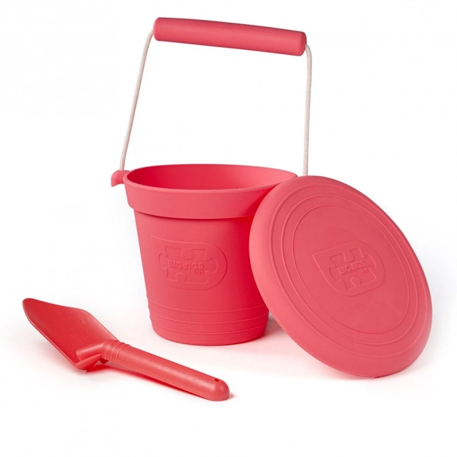 Bigjigs Toys Øko skovl lyserød Coral