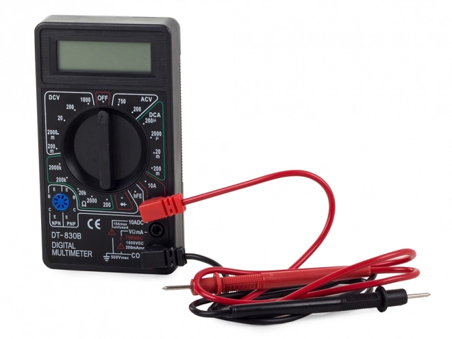 Digital multimeter med LCD-skærm