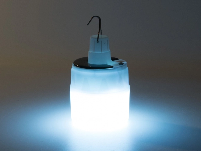 Solcellelampe til vandring og camping