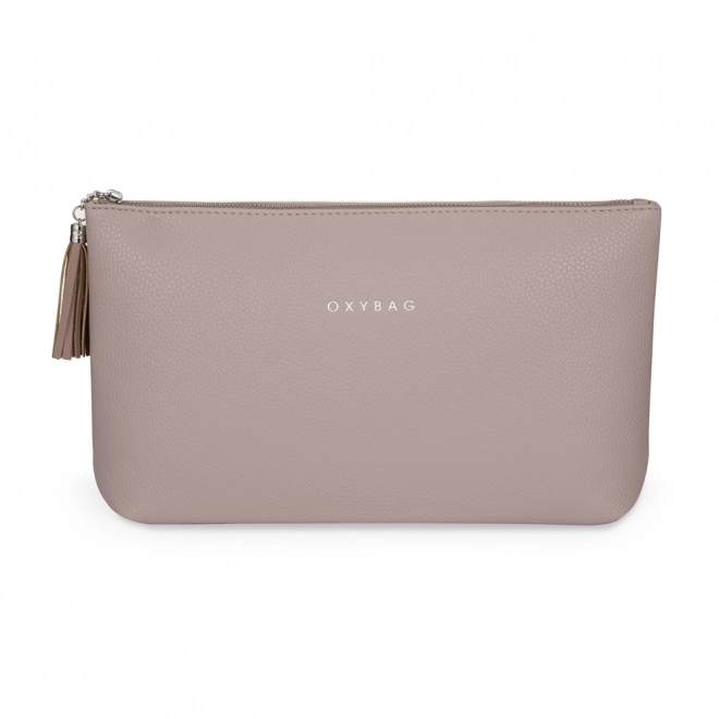 Kosmetiktaske ELEGANCE MAXI Læder Mocca
