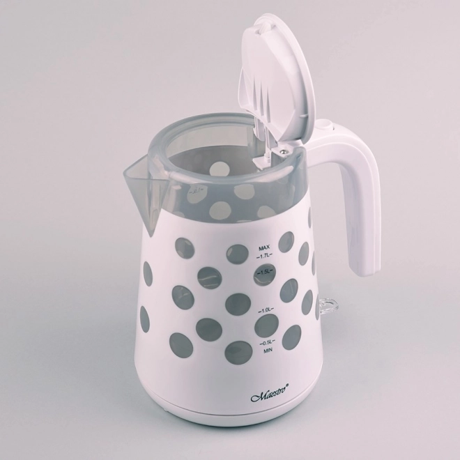 Elektrisk kedel 1,7l 2200W "DROPS" MR-045-WHITE
