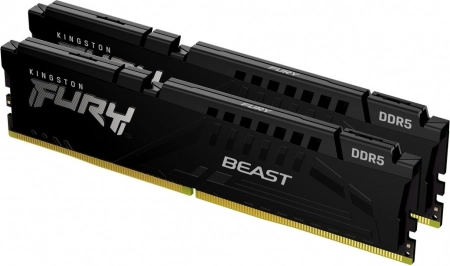 Kingston FURY Beast DDR5 32 GB (2×16 GB) 5600 MHz CL40 sort