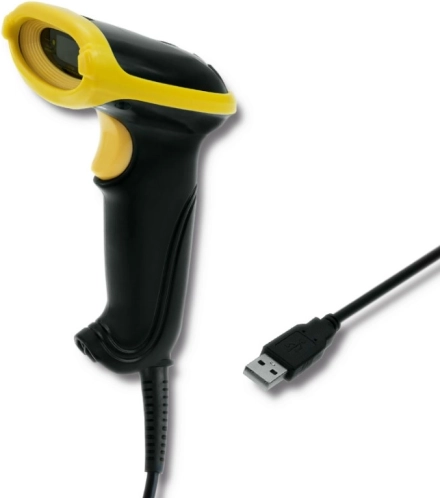 Håndholdt 1D stregkodescanner USB
