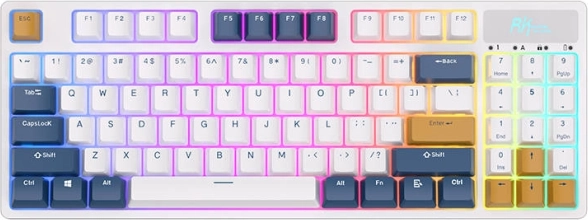 mekanisk tastatur Royal Kludge RK89 RGB hvid
