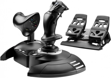 Sæt T.Flight Full Kit Xbox joystick og pedaler