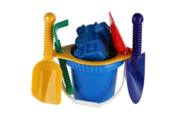 Plastsæt til sand i net til børn fra 12 måneder
