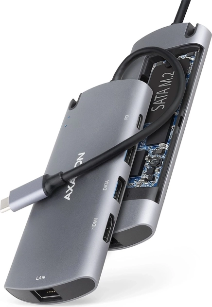 Flerport USB-C hub 3.2 Gen 1 AXAGON