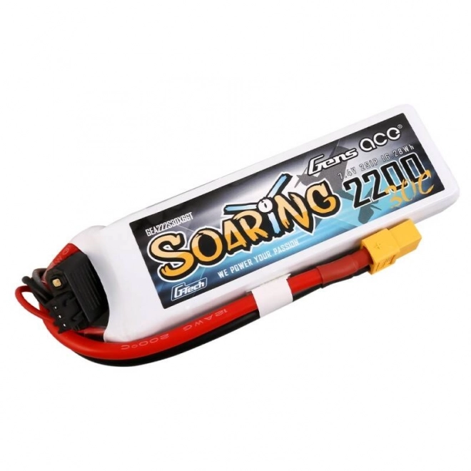 Gens ace G-Tech Soaring 2200mAh 11.1V 30C 3S1P Lipo batteri