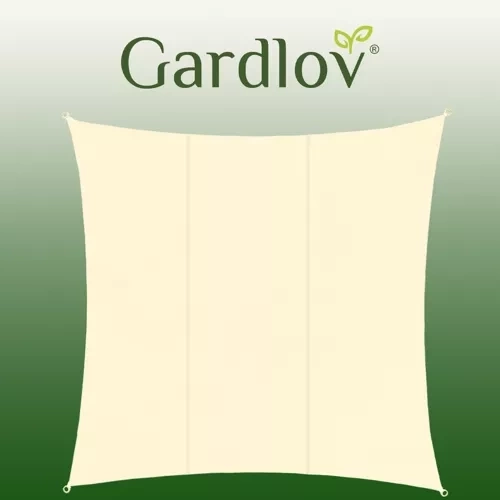 Solsejl 3,6x3,6 m Gardlov 23165