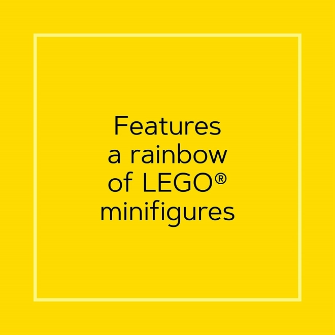 Chronicle Books LEGO4 Regnbue minifigurer 1000 brikker