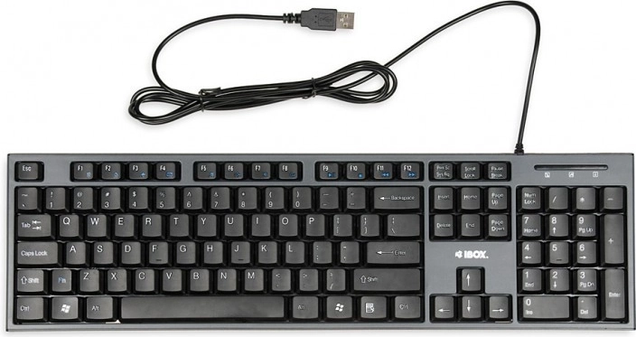Kompakt tastatur med multimediefunktioner