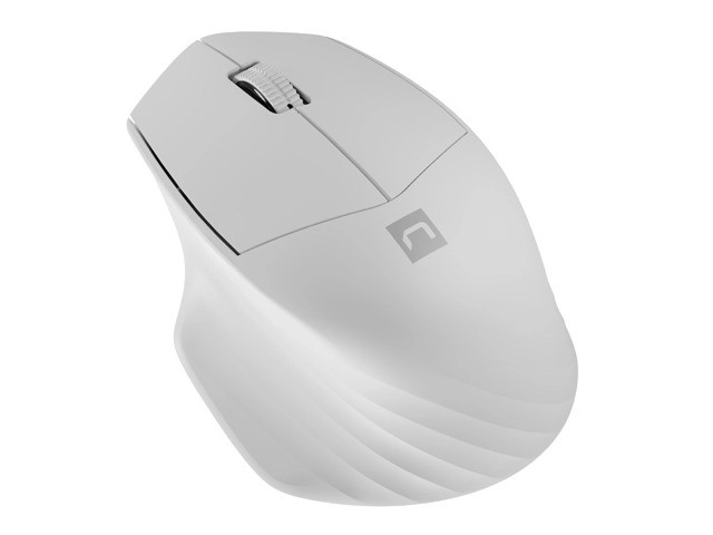 Trådløs mus Siskin 2 1600 DPI Bluetooth 5.0 + 2,4GHz – Hvid