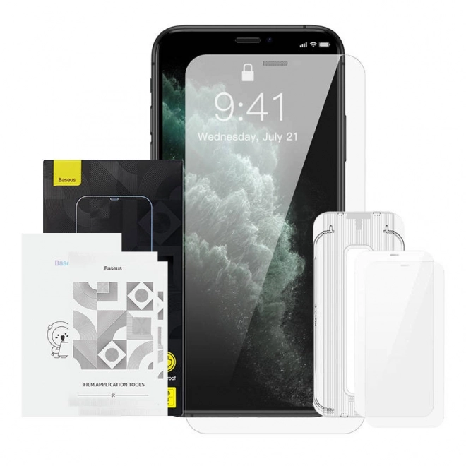Baseus Crystal hærdet glas 0,3 mm til iPhone X/XS