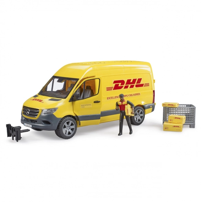 Bruder Mercedes-Benz Sprinter DHL med chauffør