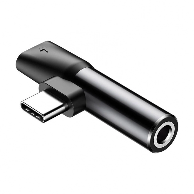 Audioadapter USB-C til mini jack 3,5 mm USB-C (sort)
