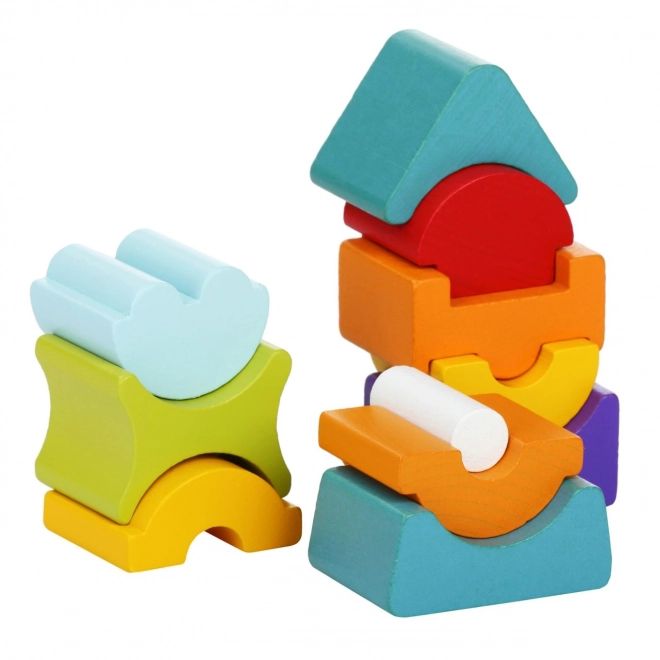 CUBIKA 12862 Balancerende tårn IX - træpuslespil 11 dele