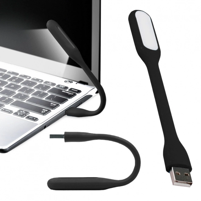 Silikone fleksibel USB-lampe til bærbar computer