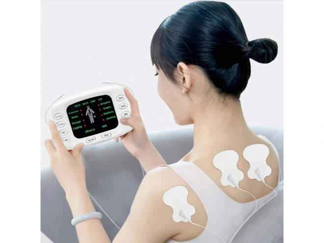 Elektrostimulator til muskler og nerver MASSAGE ENHED