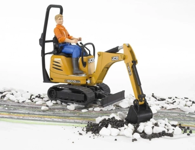 Bruder BWORLD Mikrograver JCB med figur