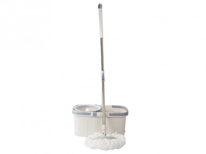 Roterende moppe med spand og mikrofiberpude