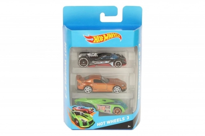 Hot Wheels bilmester sæt 3 stk