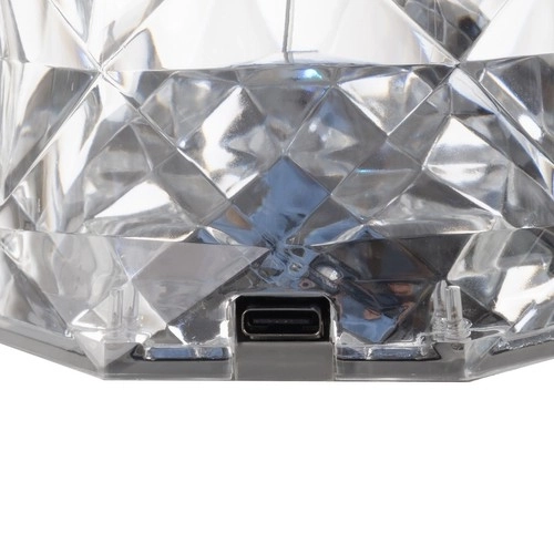 Lampe med LED-projektor - rose, Izoxis 22518
