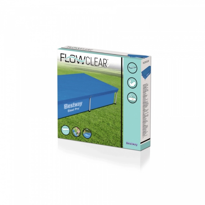 Pooldækning Bestway Steel Pro 224x154 cm