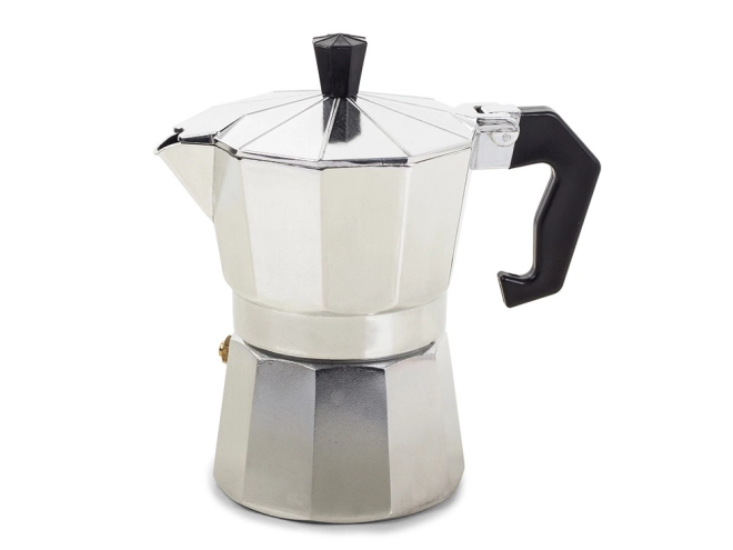Aluminiums kaffemaskine til 3 kopper