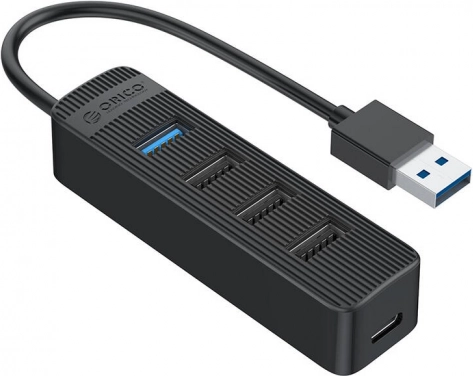 Orico USB-hub 1× USB 3.0 og 3× USB 2.0, sort
