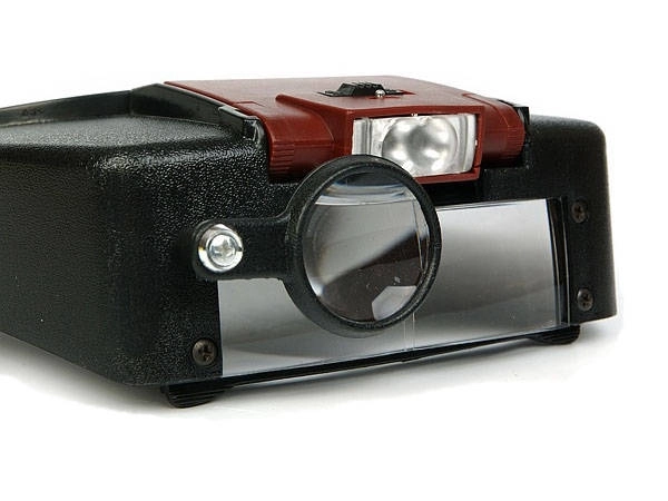 Professionel pandelup med LED-belysning