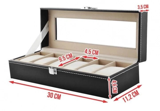 Organisator til ure 6 rum
