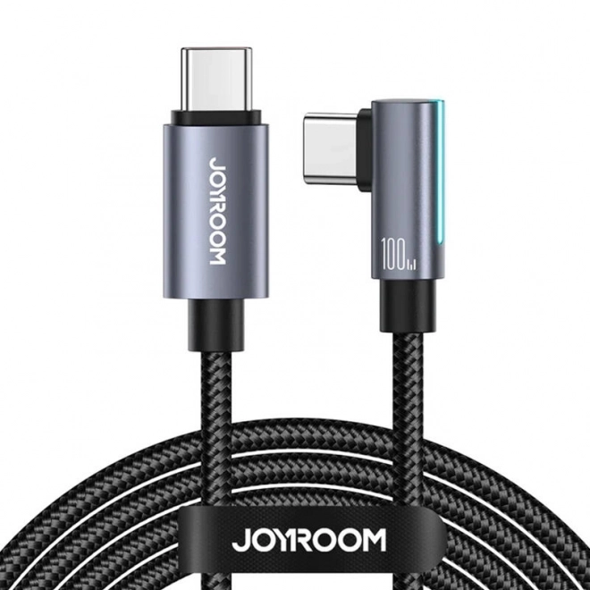 Kabel S-CC100A17 100W USB C til USB C Vinkel Joyroom / 100W / 1,2 m (sort)