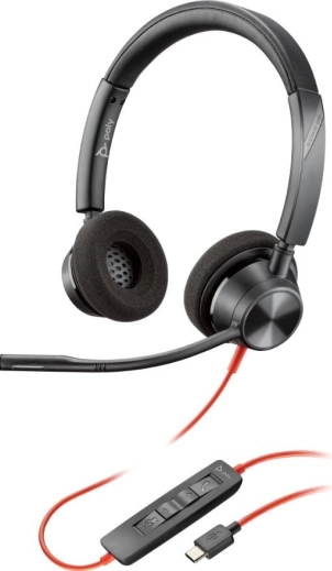 Stereoheadset Poly Blackwire 3320 USB‑C/A