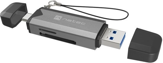 Kortlæser NATEC Scarab 3 USB‑A/USB‑C med OTG-understøttelse