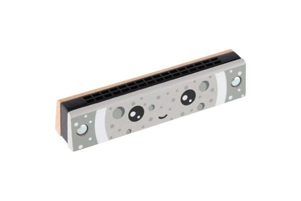 Træ børneharmonika 13 cm