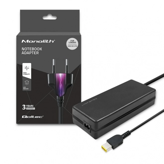 Strømforsyningsadapter til Lenovo 135W med kabel