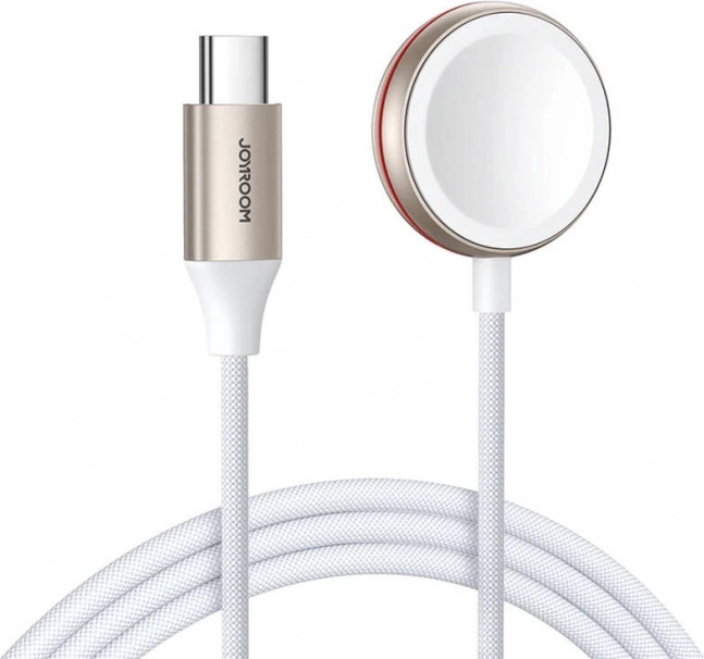 Magnetisk oplader til Apple Watch Joyroom USB-C 5V 1,2 m hvid