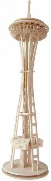 Træ 3D-puslespil Seattle Tower