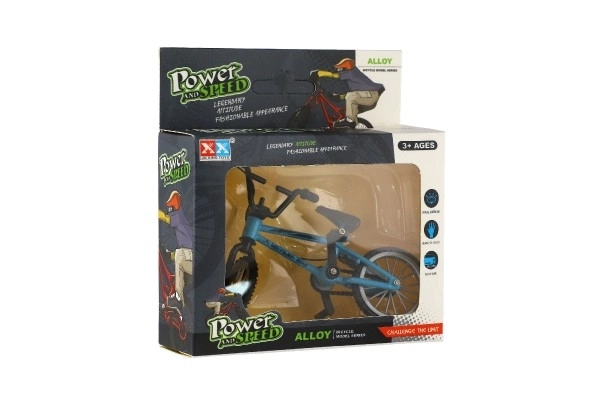 Finger cykel 11x7cm metal/plast
