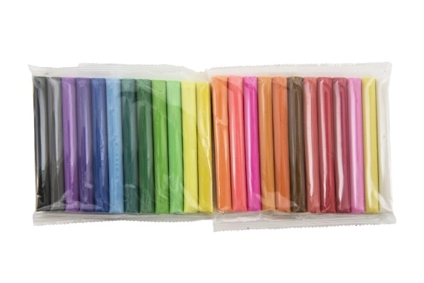 Modelérkitt Kiddy Clay 500g – 24 farver