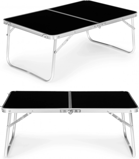 Turistbord lille foldbart picnicbord 60x40cm sort