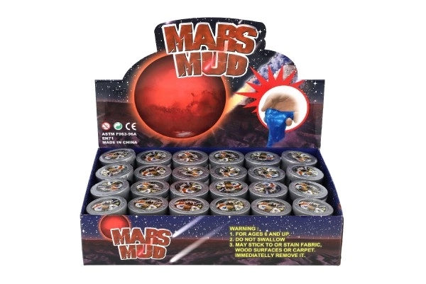 Slime - masse 80g Mars 6x5cm blanding af typer