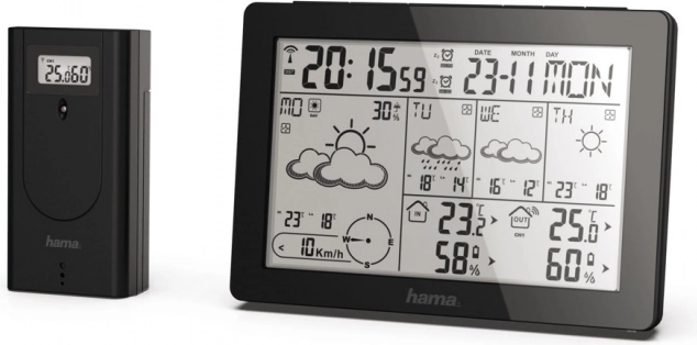 Vejrstation Metotime Black