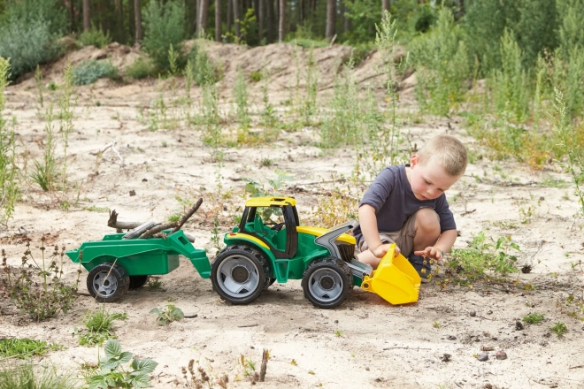 Traktor med ske og anhænger 90 cm