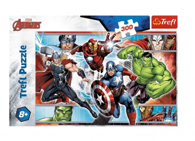 Puslespil 300 brikker Avengers fra Disney Marvel