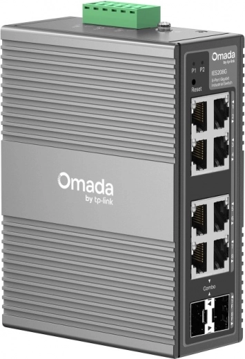 Fleksibel tilslutning: 6× RJ45 + 2× combo RJ45/SFP