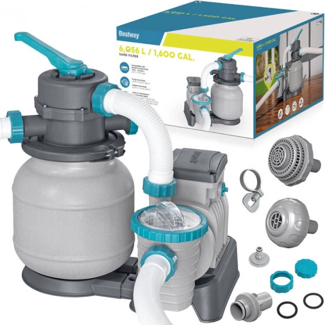 Bestway sand pumpe til poolvandsfiltrering